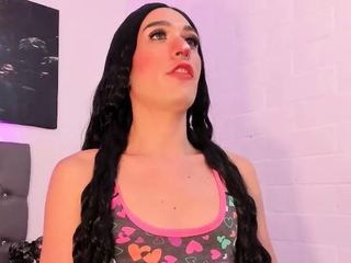 Small tits shemale bonked by 2 horny guys