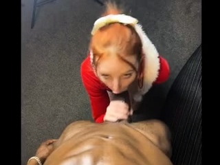 Red firesquirt – Mrs Clause takes BBC