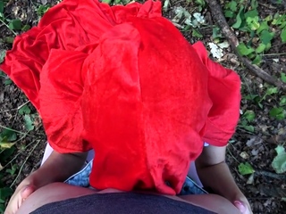 Red Riding Hood’s Hardcore Public Adventure