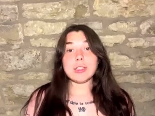 Hot brunette big boobs toying pink pussy