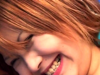 Hot japanese teen goes solo