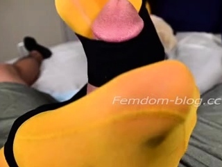 Unstoppable! Cf Post Ballet Pantyhose And Bare Footjob!