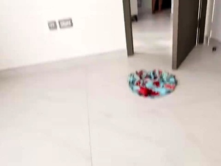 Curvy brunette stepmom polishes stepson’s solid prick