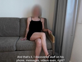 A Beautiful French Blonde Cheats On Her Boyfriend With Her