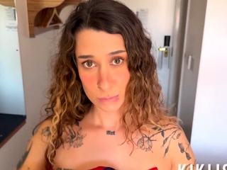 Making America Sexy Again – USA flag fucking and facial