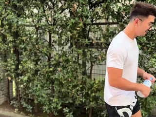 Muscular Asian Tetsuro Fucks Dani Hungry Hole