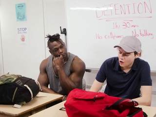 Bored students jerk off together!