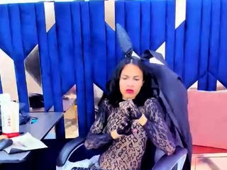 Busty tranny solo masturbating