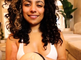 Two Babes Share One Big Cock Creampie