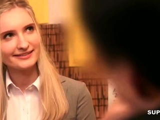 Business Trip Destination Room NTR Blond Female Employee