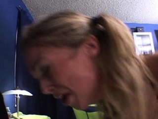 Hot amateur blonde blowjob in HD