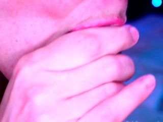 Wet and messy amateur blowjob and handjob