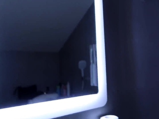 Stepanka Nude Topless Bathroom Tour