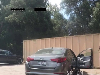 filthy Lana Rhoades publicly serves police officer