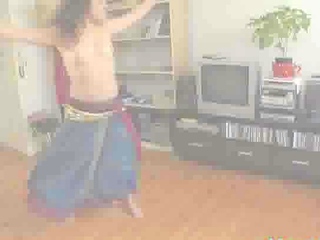 Small titted brunette teen fingering on the bed