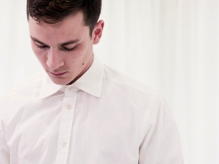 Twink moans as master milks his cock