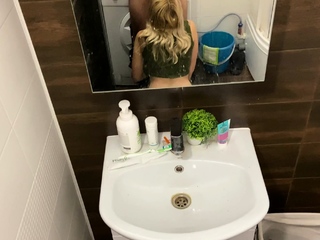 Blonde Babes Wild Rooftop Tease Show