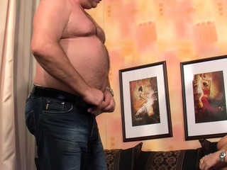 German mature housewife towed on the street