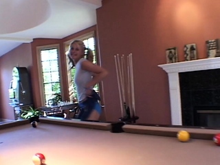 Hot blonde little Summer licking