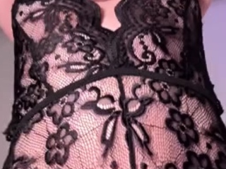 Sandra Lamp Dildo Anal Riding In Sexy Lingerie