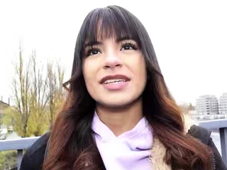 GERMAN SCOUT – Petite Latina talk to Big Dick Anal Sex