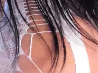 Amateur close up ass toying