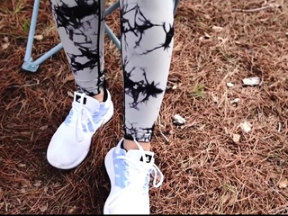 Beautiful euro amateur fucking outdoor pov