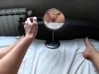 Mirror Masturbation – Teen Girl’s POV Solo Session