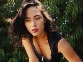 Nude teen cools herself down in the pool