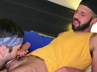 Inked Gay Having Great Time In POV Sex