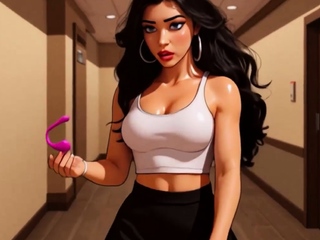 Camgirl Twerkroom, Ai Porn by lovielee