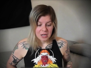 Big-Titted Blonde Begs For Pregnancy During Orgasmic Solo Se