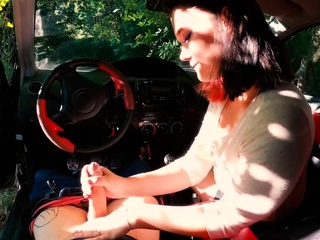 Big-Titted Teen Babe Repays Me With a Blowjob