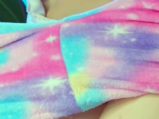 Too Much Cum for unicorn… Now There’s a Puddle on the