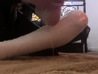 Linsey Dawn solo foot fetish