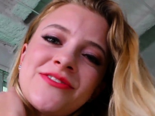 Quiet Blonde Riley Star Begs Massive Load On Her Sweet Face