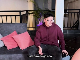 Big ass pervert latina natural Body Fuck DeliveryGuy after