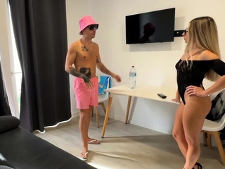 Blonde MILF Goes Wild With Son’s Well-Endowed Friend Before