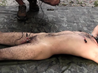 Jock Shocks And Face Fucks Bound Twink