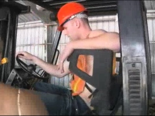 Perverted secretary Tracy sucks off a consturction workers
