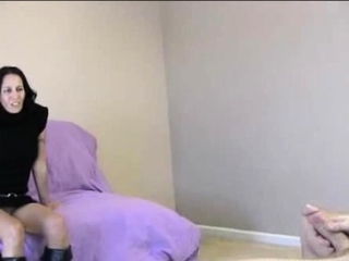 When Milf Hayden catches Billy masturbating, the curious