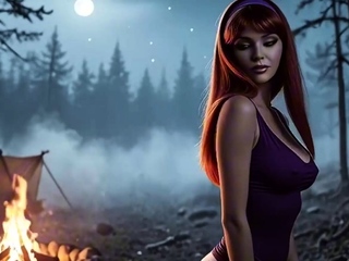Velma and Daphne gets wild and dirty with monsters (AI Porn)