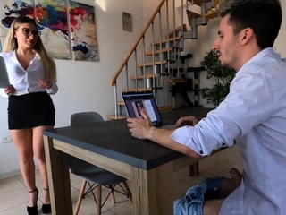 Secretary gets ass fucked by boss for a promotion ‘STOP!!