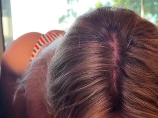 Trippie Bri Gives a Throatpie And Swallow Cum In Vacation