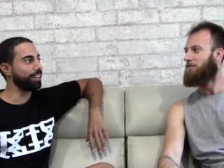 Bearded Top Tyla Dominates Lucas Narrow Aussie Asshole Raw