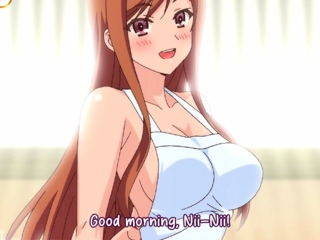 Anime beauty takes hard cock before breakfast in her kitchen