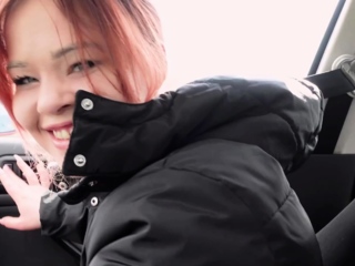 German amateur teen wants to cheat on blowjob car date