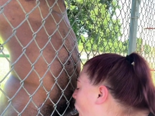 -Onlyfans.com- Damnnndezzyyy – Fence Fucking Had To Cut It