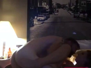 Blonde petite girl in homemade amateur video