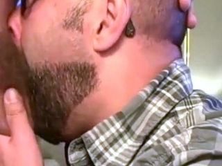 Bearded Bear Takes Two Loads to the Face